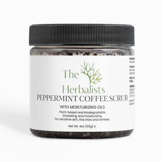 Peppermint Coffee Scrub