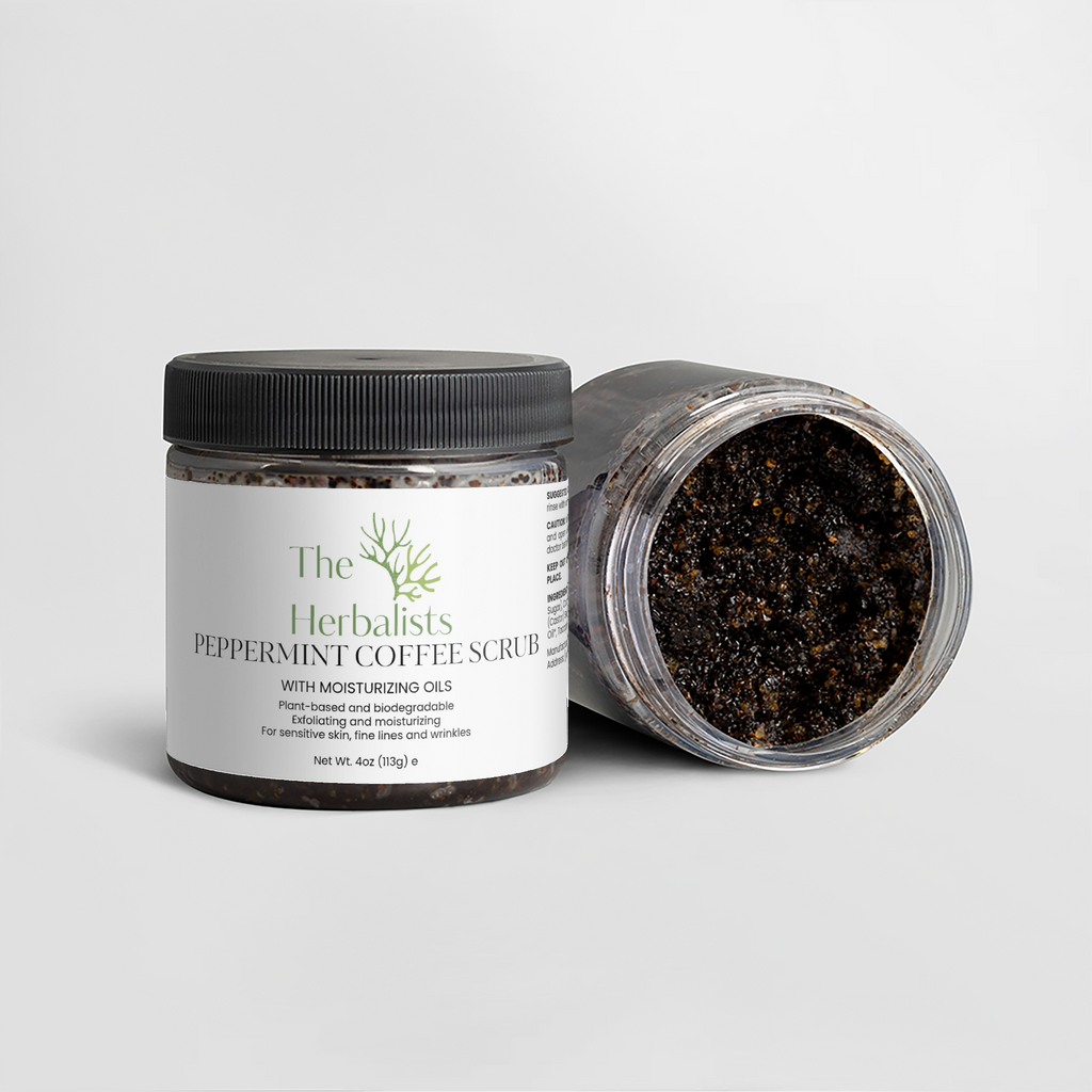 Peppermint Coffee Scrub