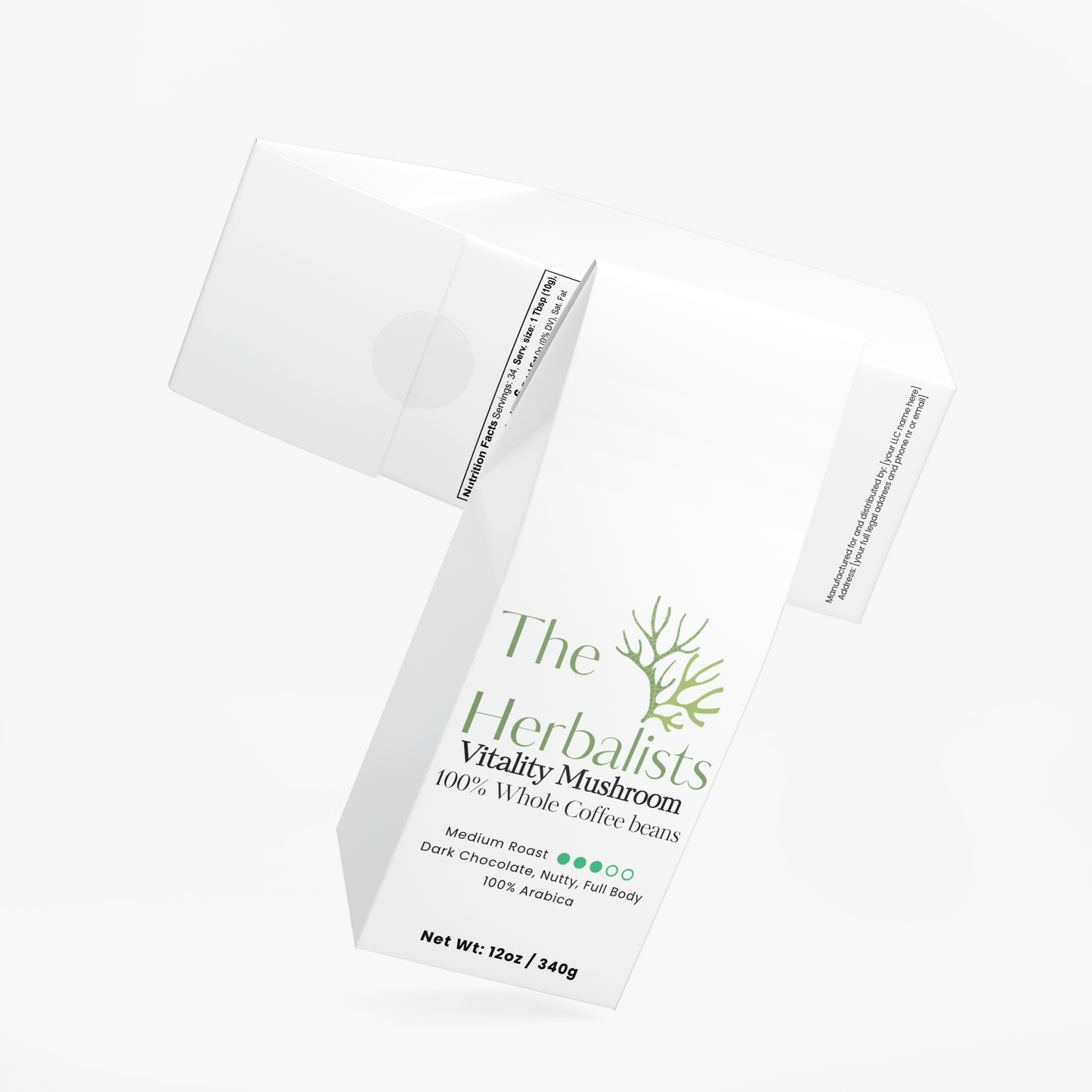 Vitality Mushroom Coffee (Medium Roast)