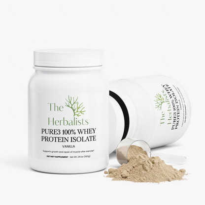 Pure3 100% Whey Protein Isolate (Vanilla)
