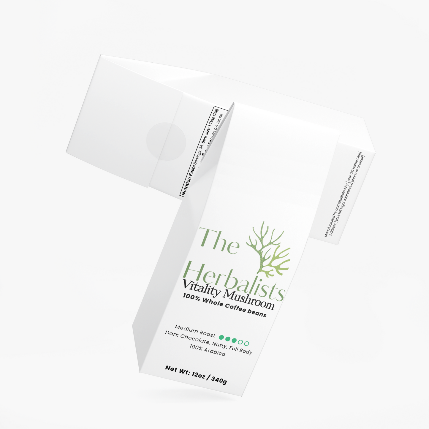 Vitality Mushroom Coffee (Medium Roast)