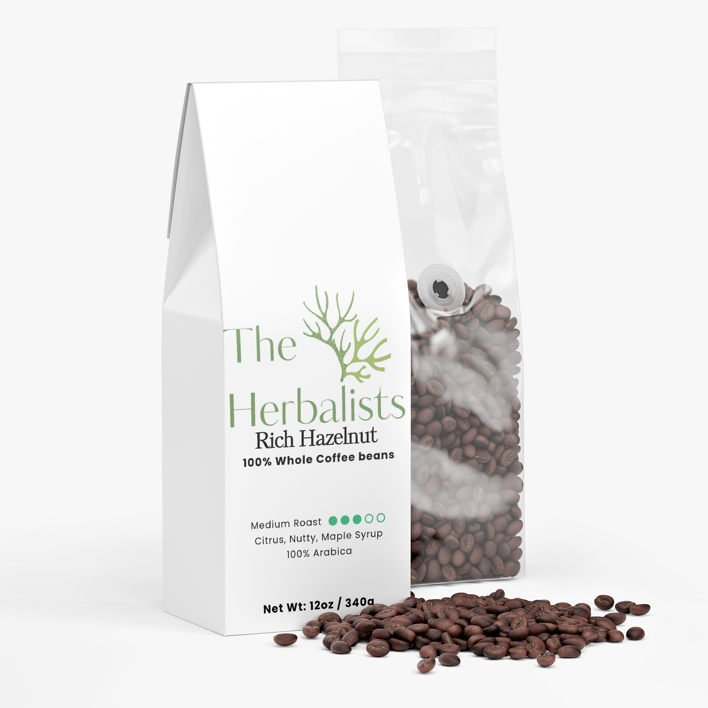 Rich Hazelnut Coffee (Medium Roast)