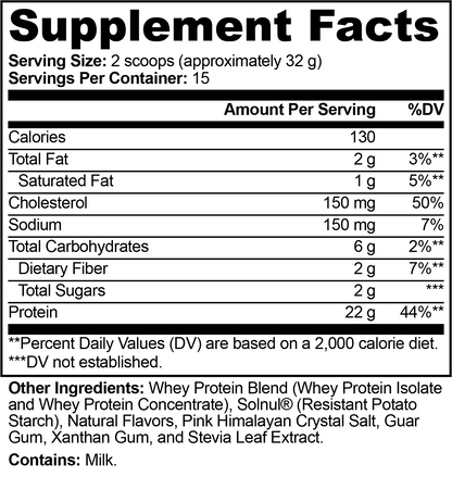 Performance Whey Protein Blend (Vanilla)